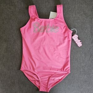 The Barbie x Forever 21 Barbie Rhinestones Bling One-Piece Swimsuit  Girls 11/12